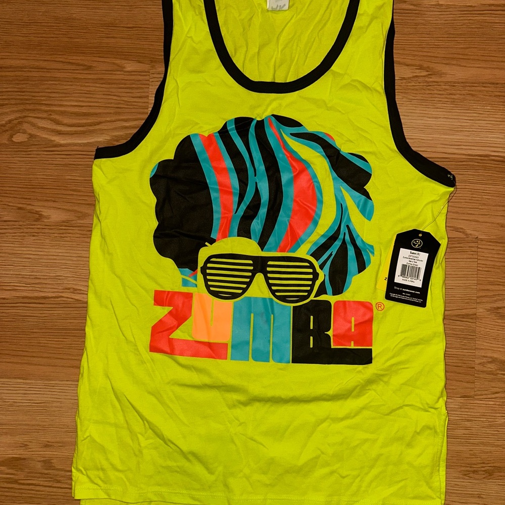 Zumba Fitness Green Men's Tank